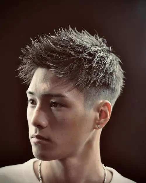 男士发型不用多有这10几款就够了清爽有型真帅气