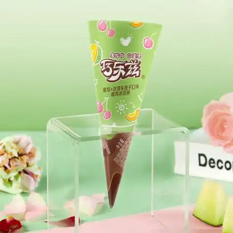 伊利巧乐兹哈密瓜玫瑰车厘子味脆筒冰淇淋73g6支盒雪糕冰激凌冷饮
