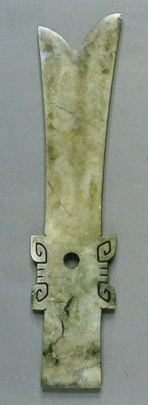 玉牙璋四川广汉三星堆二号祭祀坑出土公元前… - 堆糖,美图壁纸兴趣社