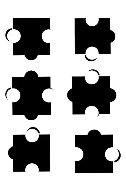 拼图图片免抠元素