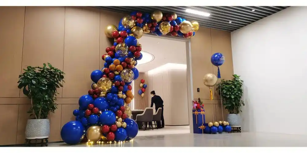 公司周年庆布置生日布置