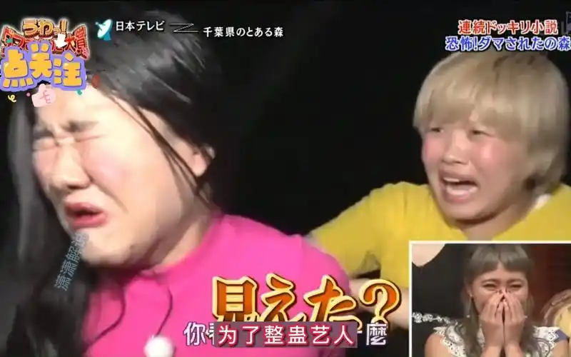 【日本整蛊综艺】深夜你敢去漆黑的森林吗,外加一群夺笋的队友,这综艺