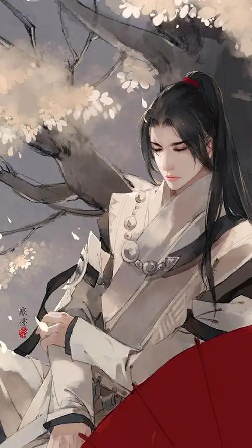 帅气古风动漫美男子高清手机壁纸