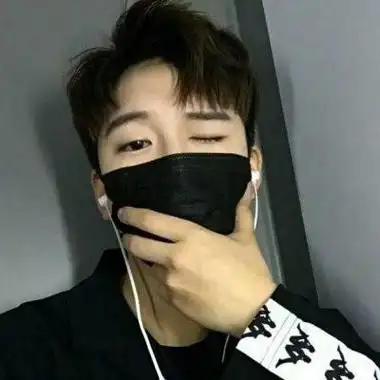 戴口罩男男生头像帅气男生口罩控头像