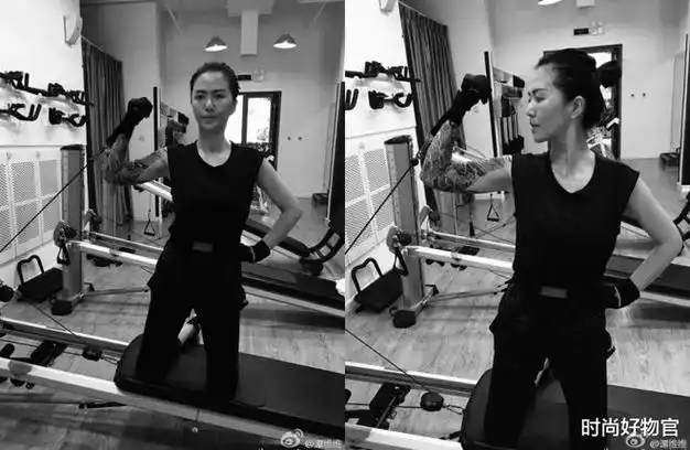 谭维维健身7年总算没白费,运动装难掩s型曲线,好身材全靠"练"
