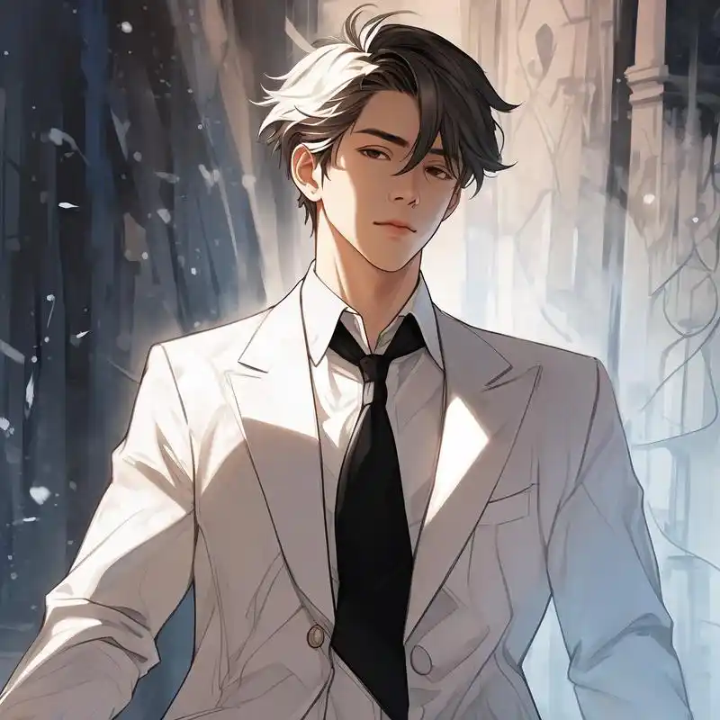 漫画风西装男神,头像首选 新款漫画风西装男神头像来啦!