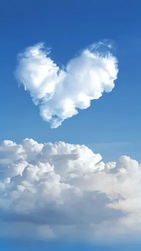 爱心云彩
