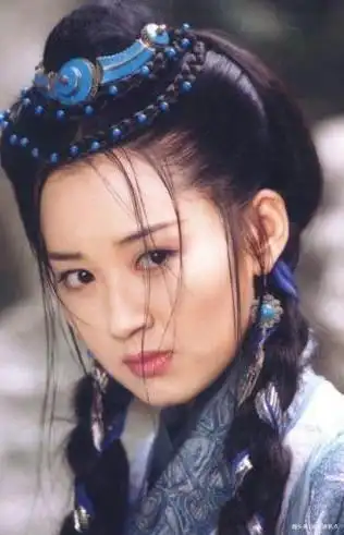 1组许晴年轻时的经典剧照,脸蛋有点婴儿肥,真是越长越美啊!