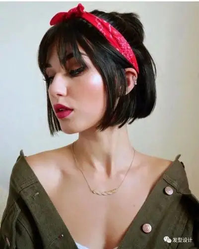 欧美风经典短发