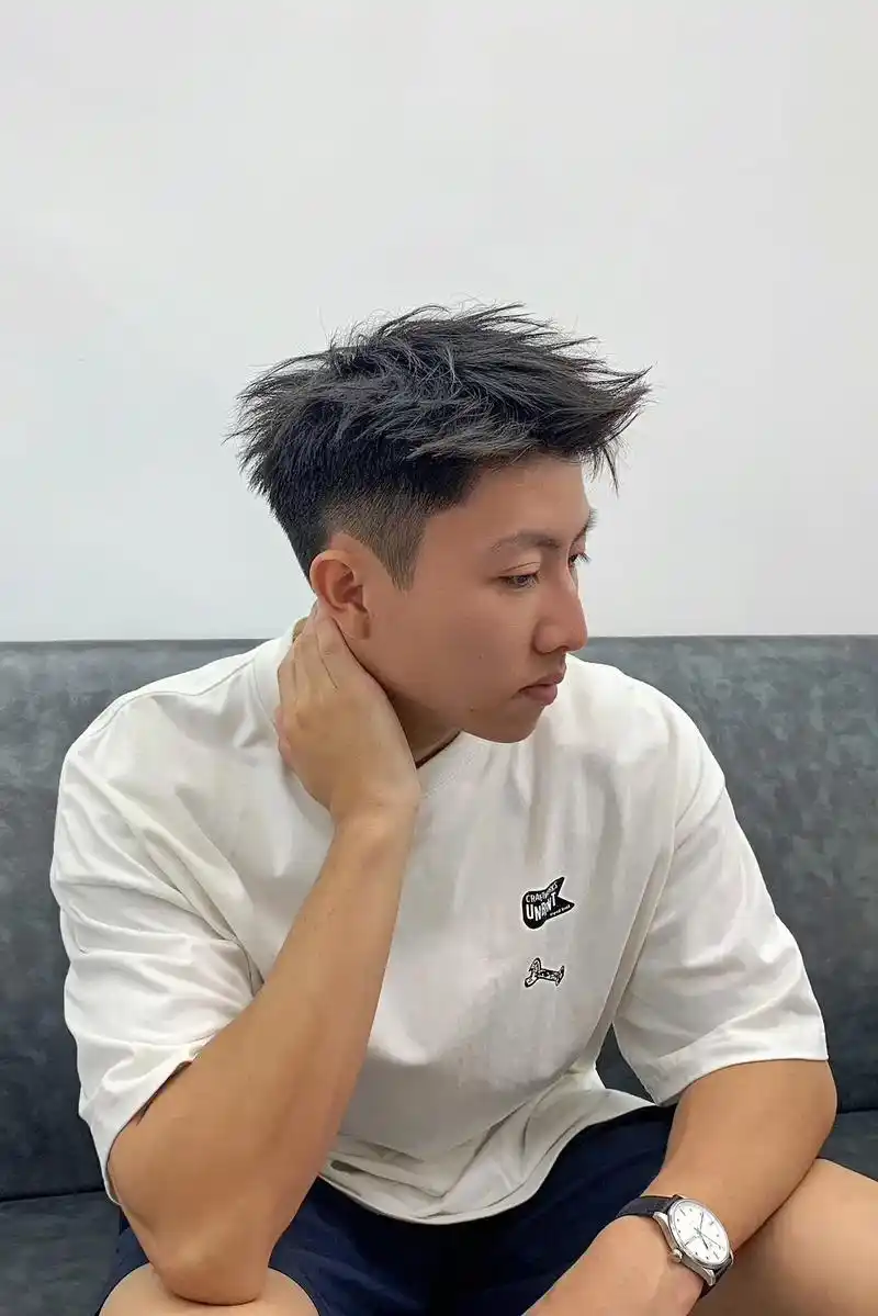 抓次发型 钢夹烫满足你对成熟男人的要求 快 - 抖音