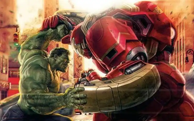 超霸气钢铁侠反浩克装甲纸模制作过程