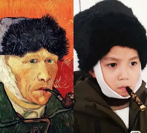 仿妆——名画人物肖像