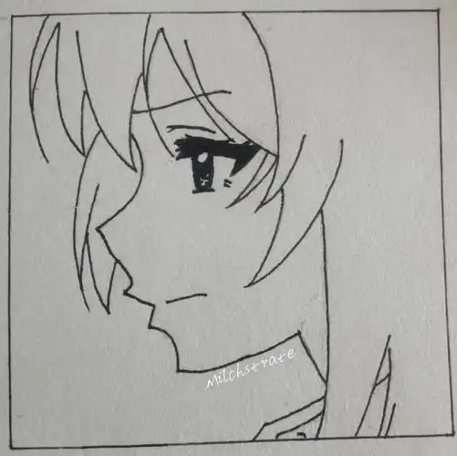 动漫人物简笔画教程