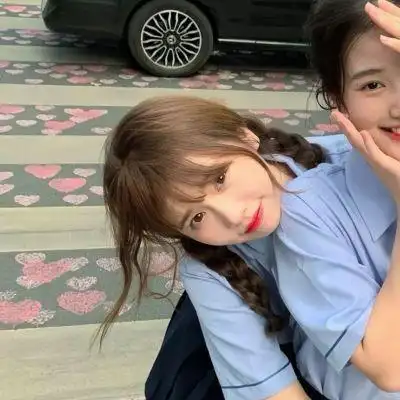 ins风格闺蜜头像_女生头像_我要个性网