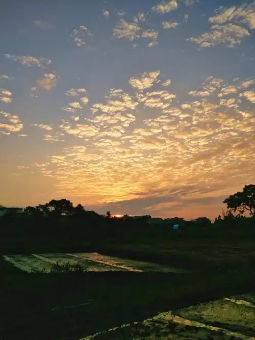 【摄影达人·x5m】故乡清晨之美丽天空