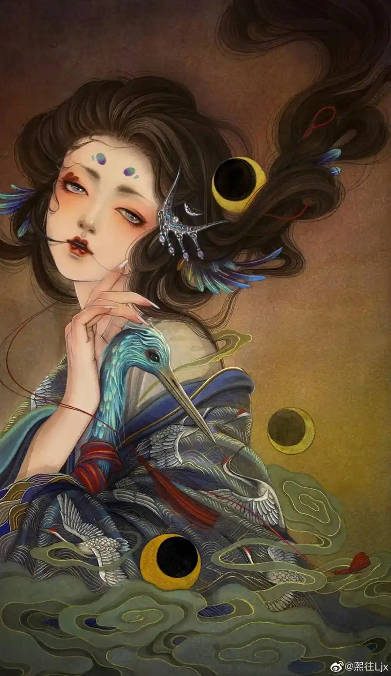 90后妹子画出"古风美人",张张惊艳_社会_澎湃新闻-the paper