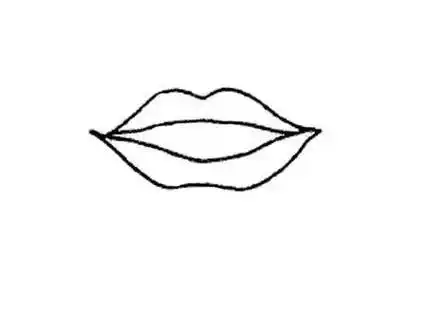 8月最新嘴巴简笔画 嘴巴简笔画图片教学