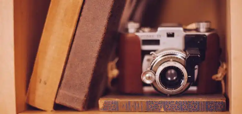 复古相机文艺背景