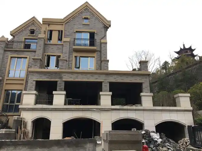 贵阳未来方舟h7组团1000平米新中式别墅设计