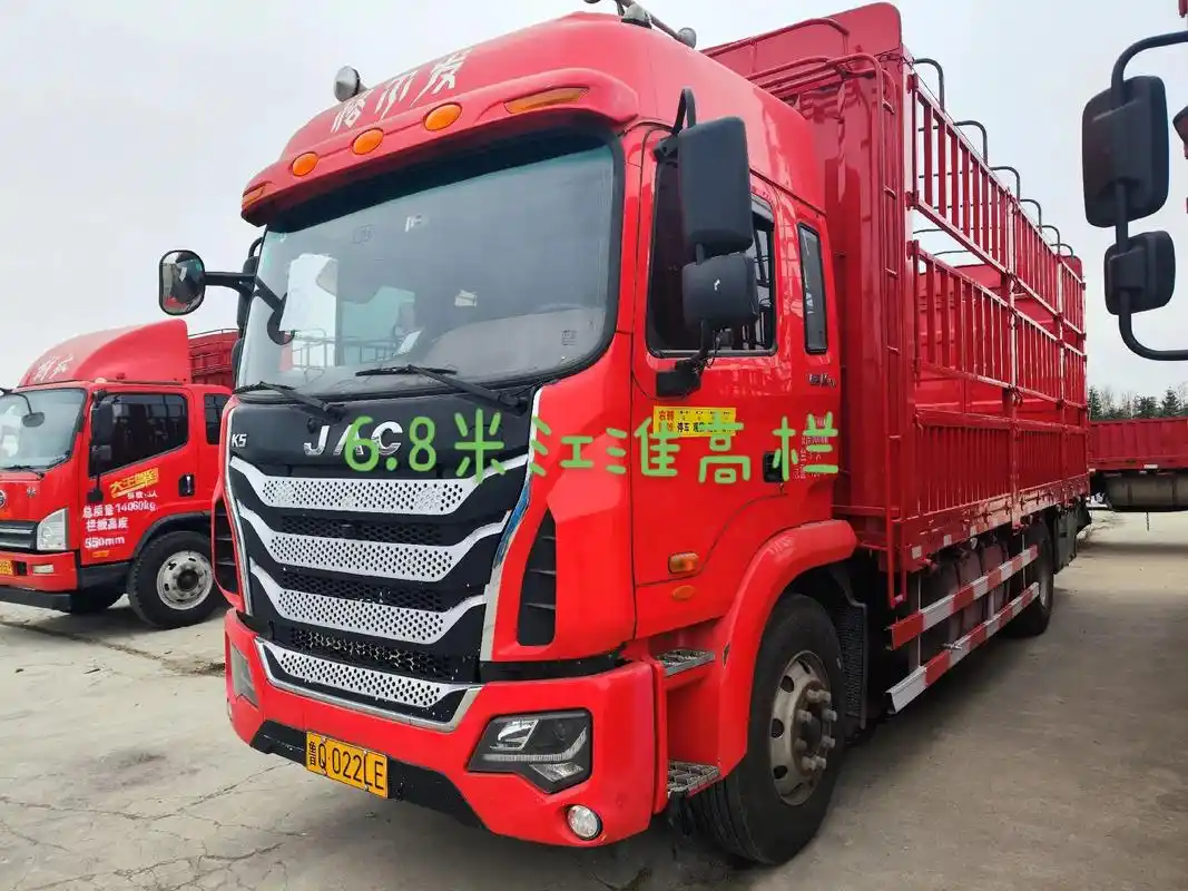 8米高栏.#二手货车 #全国卡友 #江淮汽车 19年 - 抖音