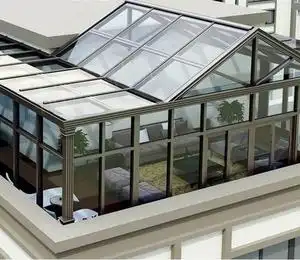 玻璃屋顶阳光房钢化户外