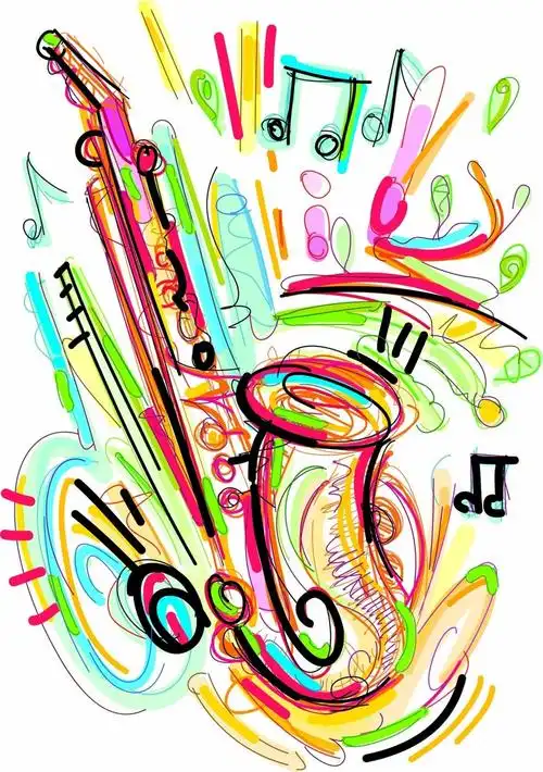 手绘创意乐器平面广告素材免费下载(图片编号:8365284)-六图网