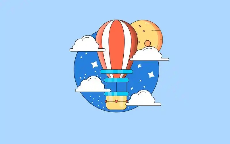 活动作品ai日记ai热气球插画记录学习过程