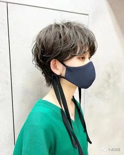 今年超流行的短发摩根纹理烫