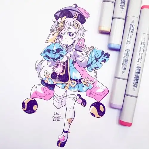 马克笔动漫手绘画