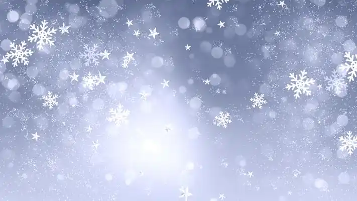 白色简约光斑雪花圣诞节海报背景