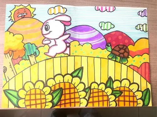 "最美童画"——御碑楼小学一二年级优秀美术作品期末展示