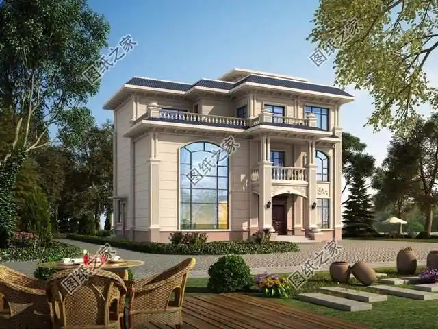 五款三层别墅设计外观新颖时尚建一栋妥妥的人生赢家