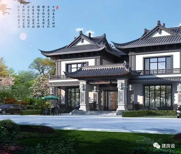 醉美中国风别墅,百看不厌,拥有一栋你的人生圆满了