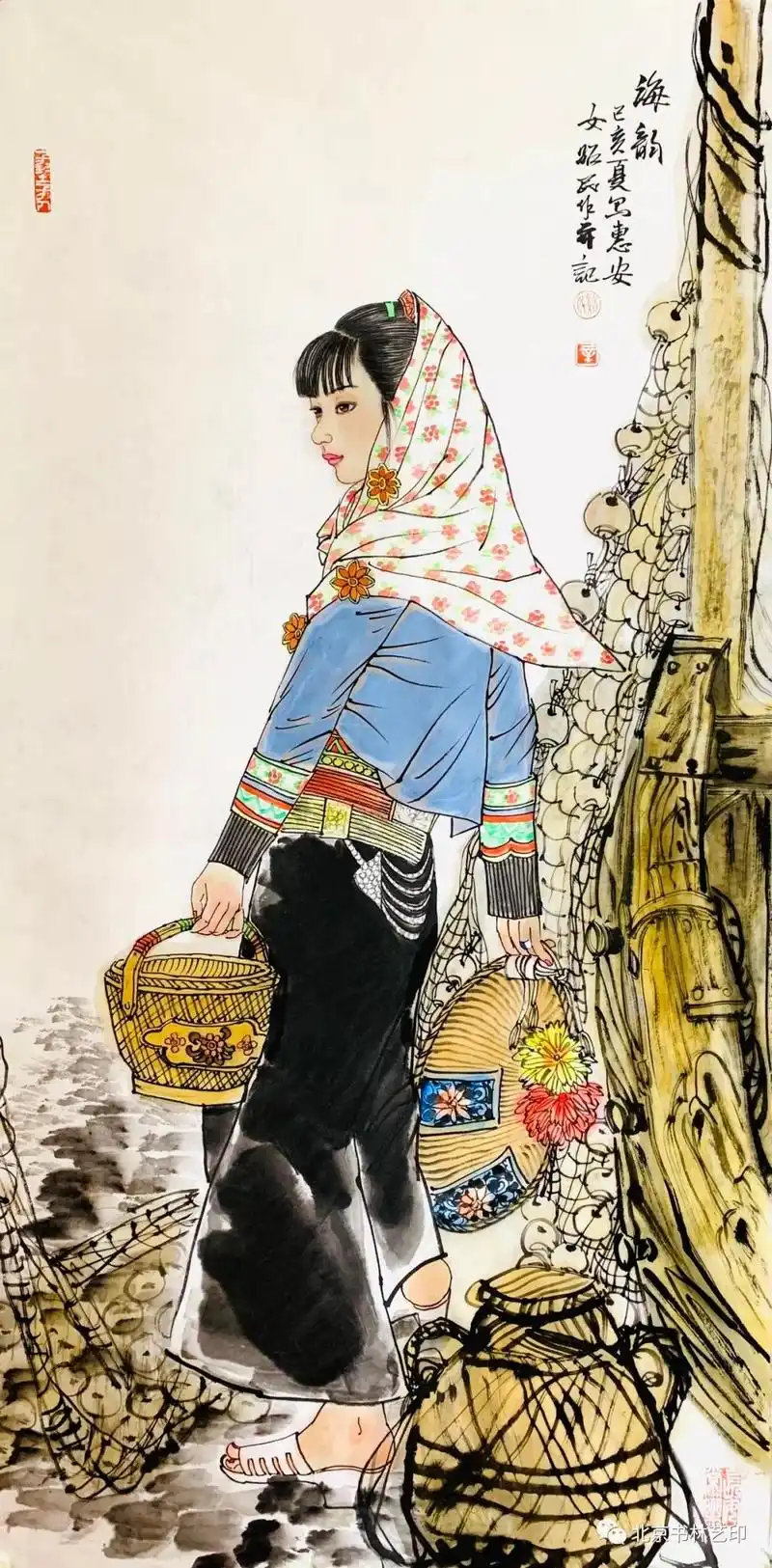 绚烂归于天然——画家辛绍民人物画欣赏