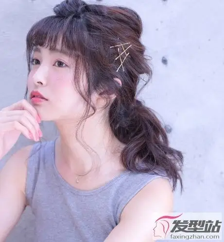 甜美少女适合扎什么发型日式扎发又萌又甜超可爱