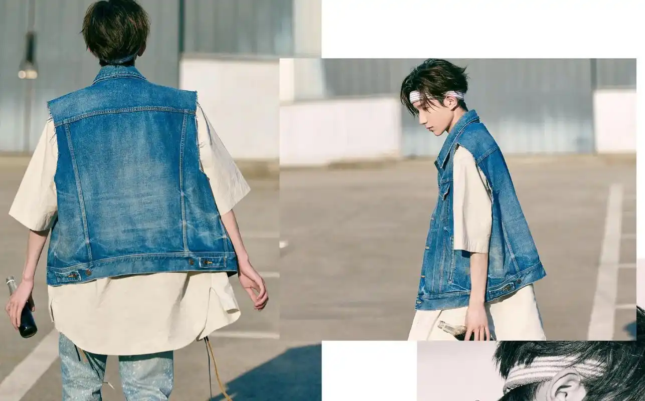 牛仔外套诶!#小汤圆 #王源 #追星 - 抖音