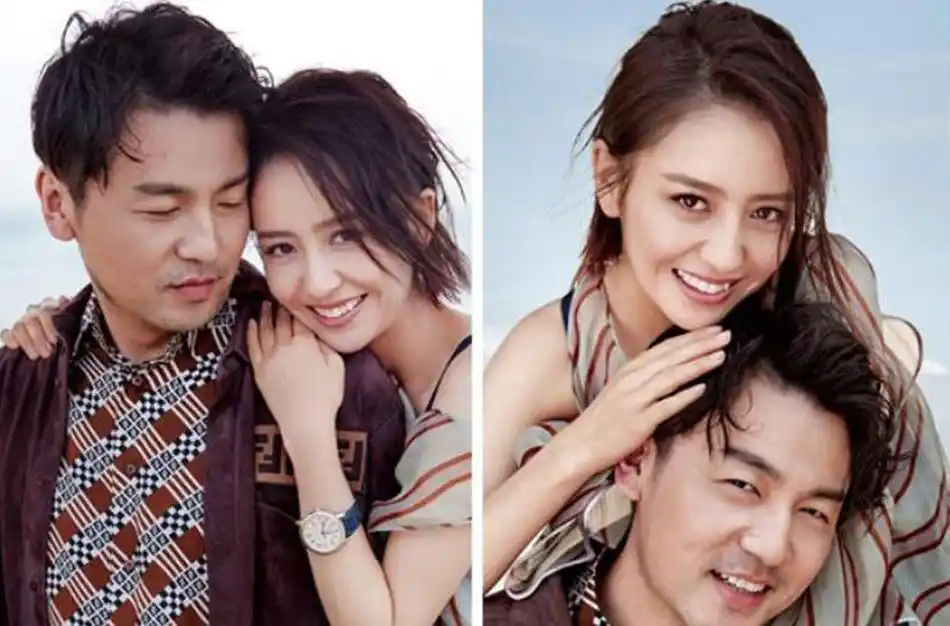 雷佳音和佟丽娅拍的封面照两人不但毫无违和感还十分般配