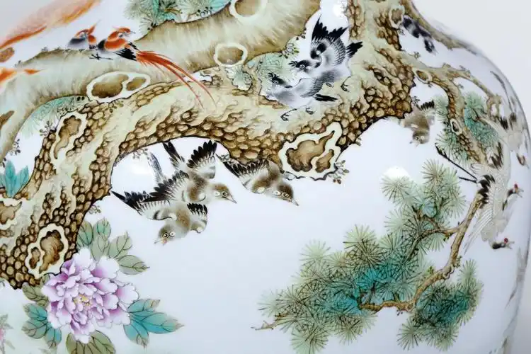 百鸟朝凤图(百鸟朝凤图唐伯虎真迹)