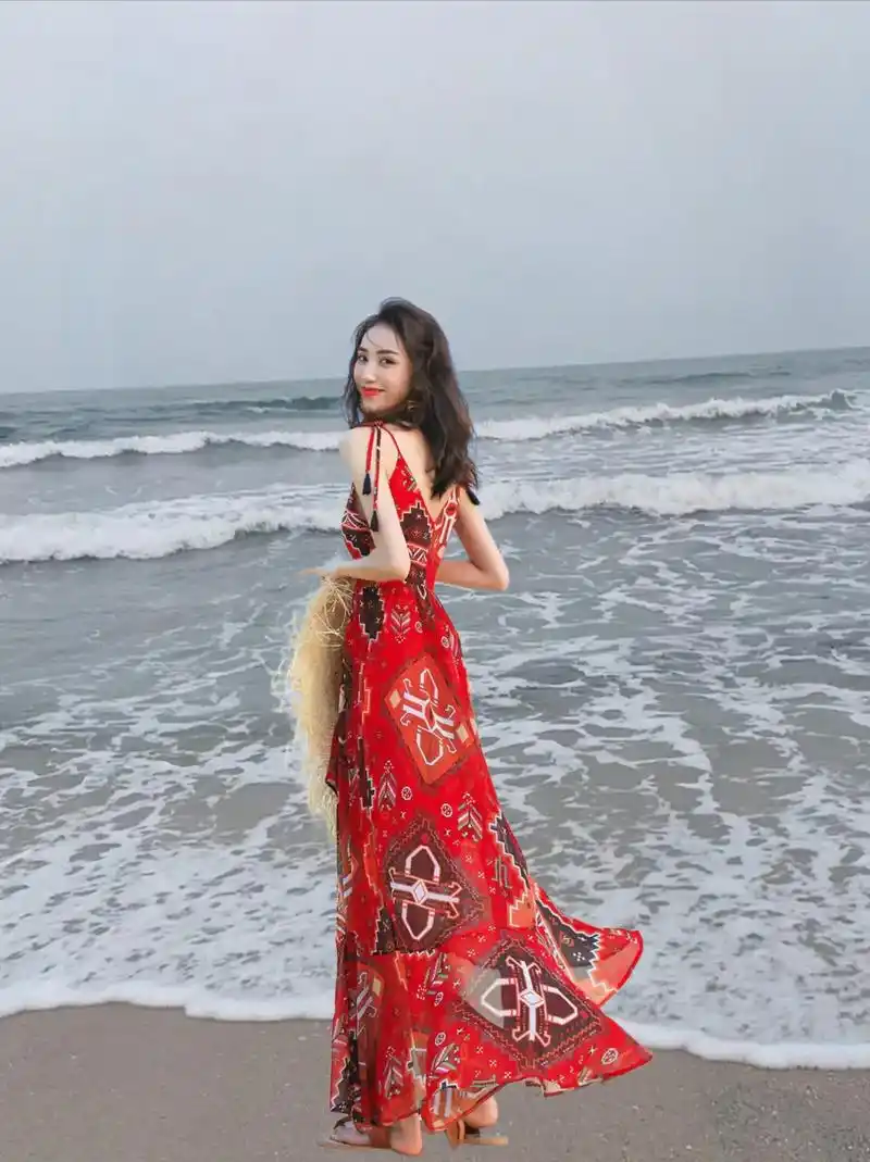 夏天度假必备,海边沙滩