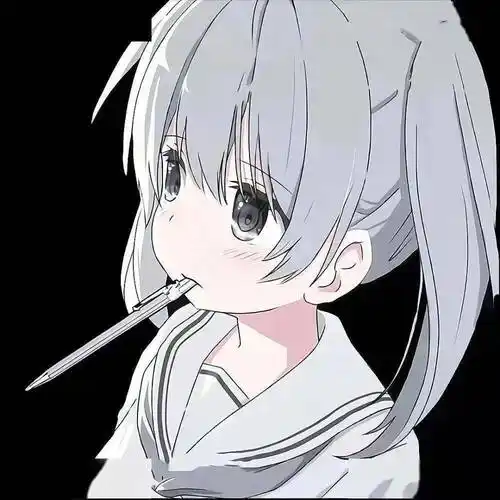 双马尾女生头像可爱女生动漫头像微信头像