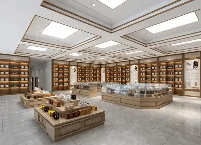 古今辉映:中医药展厅装修设计效果图深度解析