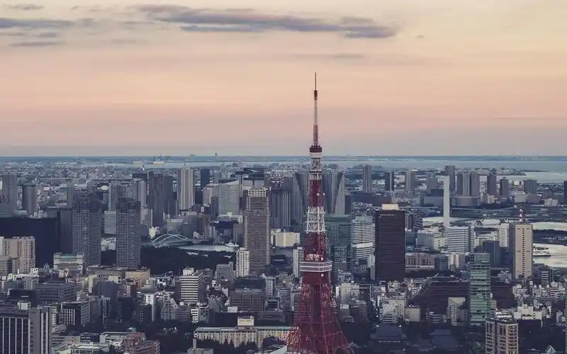 回车桌面>电脑壁纸>人文>各国建筑>东京的地标性历史建筑物东京塔>