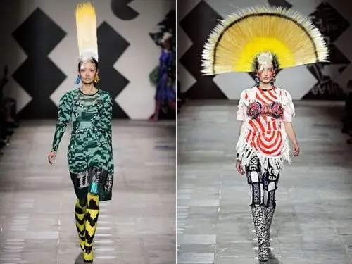 从t台疯狂夸张造型上吸取万圣节的装扮灵感(图)_服装文化资讯_中国服