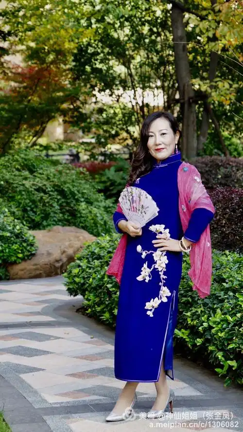 自信吧,胖姐穿旗袍最有韵味 - 美篇