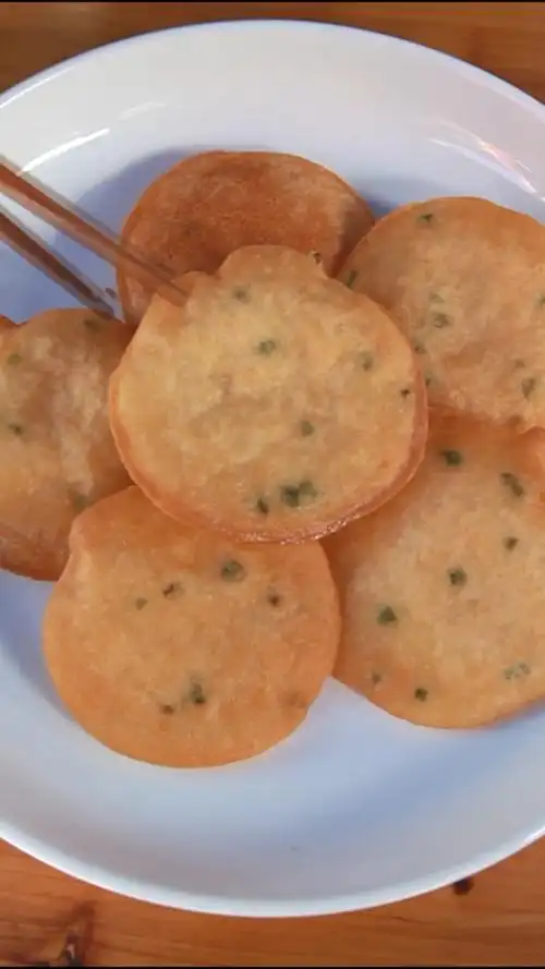 这种美食叫油炸果,有吃过的吗