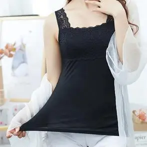 女士打底衫蕾丝花边网络直销夏季吊带背心莫代尔爆款韩版女式