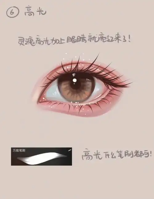 救命这样画眼睛也太温柔了吧