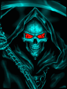 动态炫酷骷髅头头像