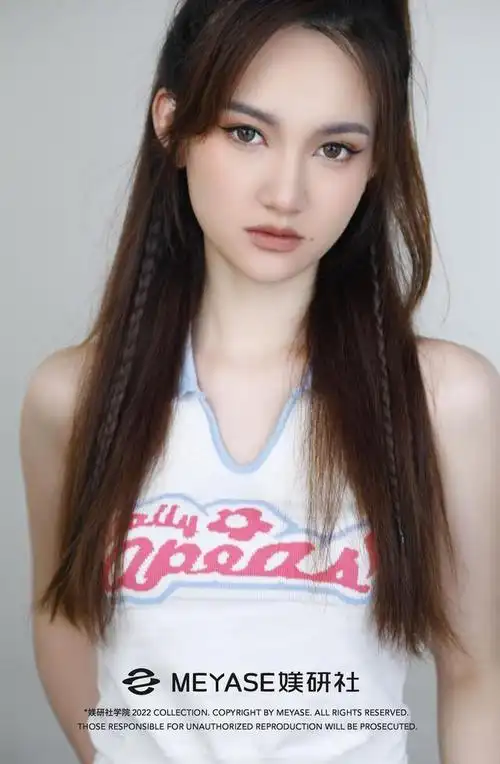 亚裔混血妆写真|meyase