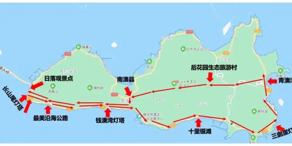 南澳岛一日游路线景点